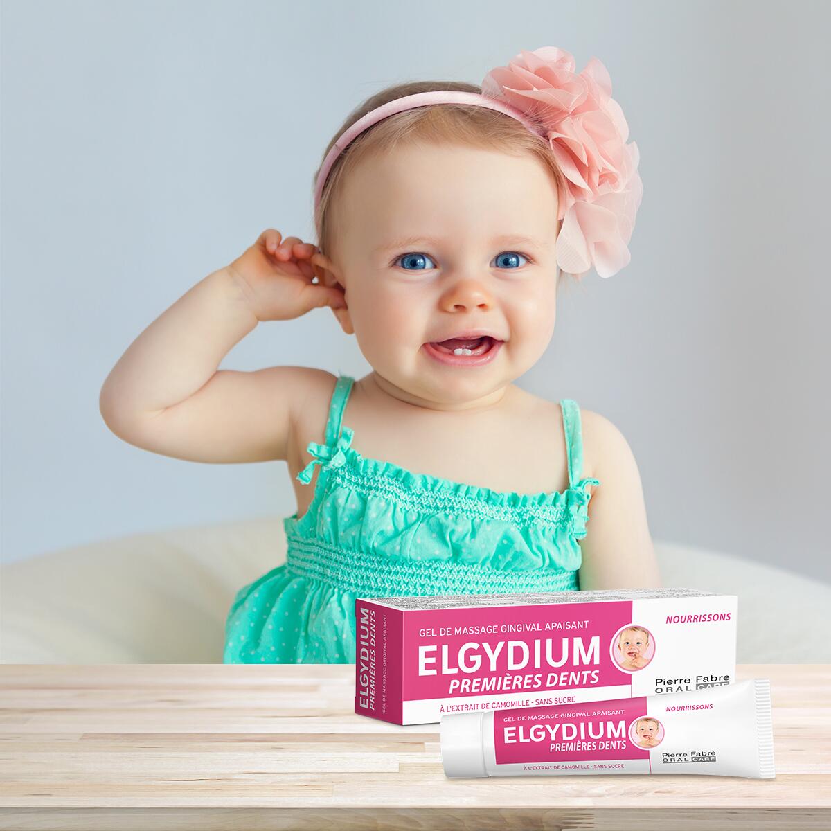 ELGYDIUM Gel Premières dents bébé